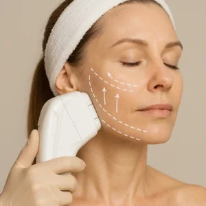 Woman having HI-FU to reduce wrinkles call LA LIPO Dartford Now!