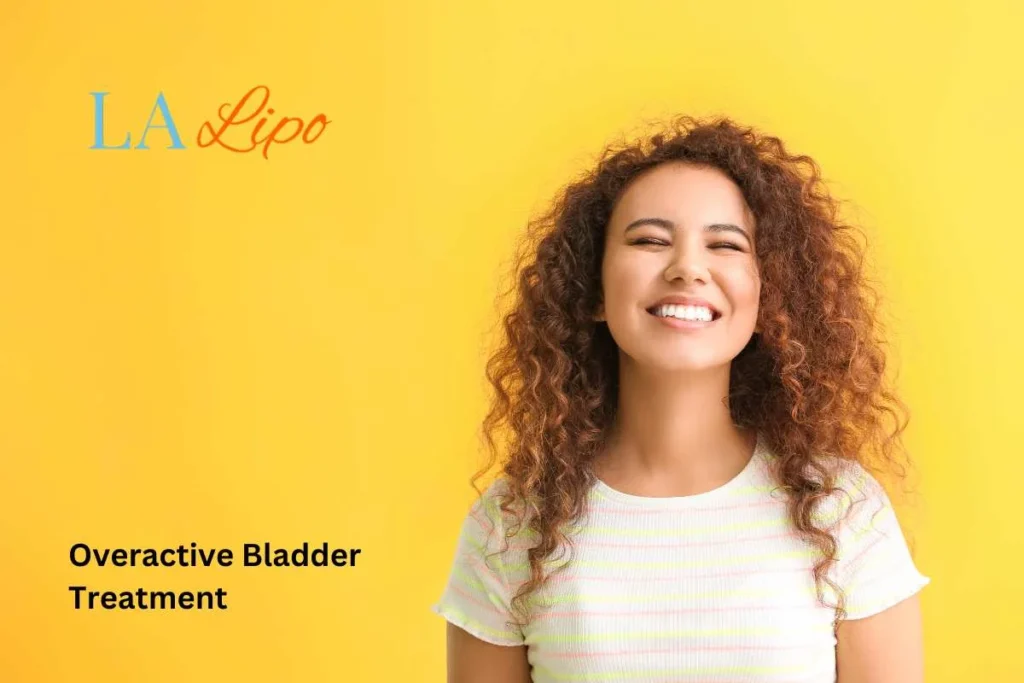 woman smiling about overactive bladder treatment Dartford solutions